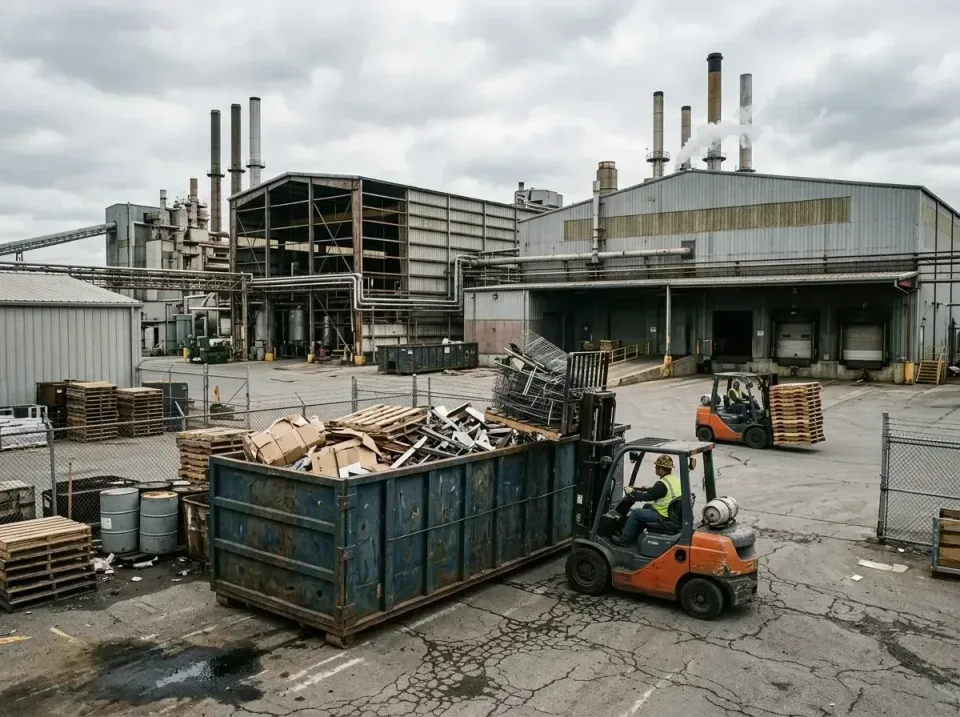 industrial-factory-scrap-conta-003 — frequently asked questions, Cheap Roll-off Dumpster Rentals in Bourbonnais, IL